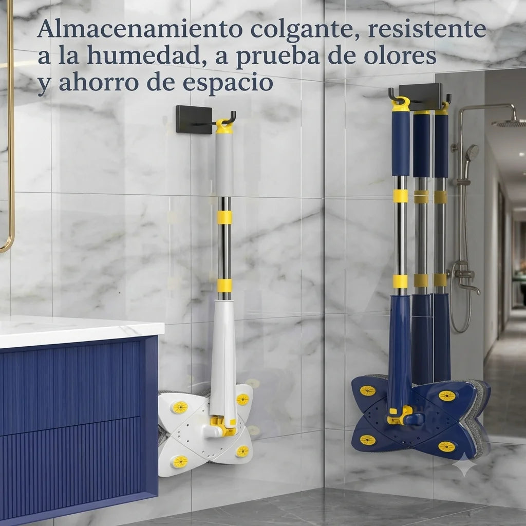 Trapero Giratorio 360° Limpiador Ajustable