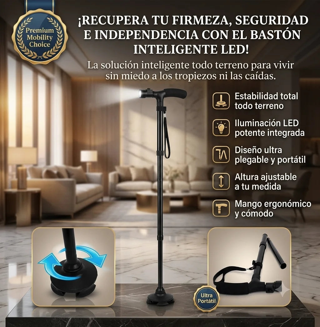 Bastón Inteligente LED