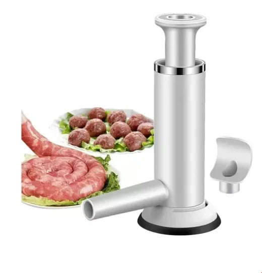 Máquina Embutidora Manual 2 en 1 (Para Salchichas y Albóndigas)