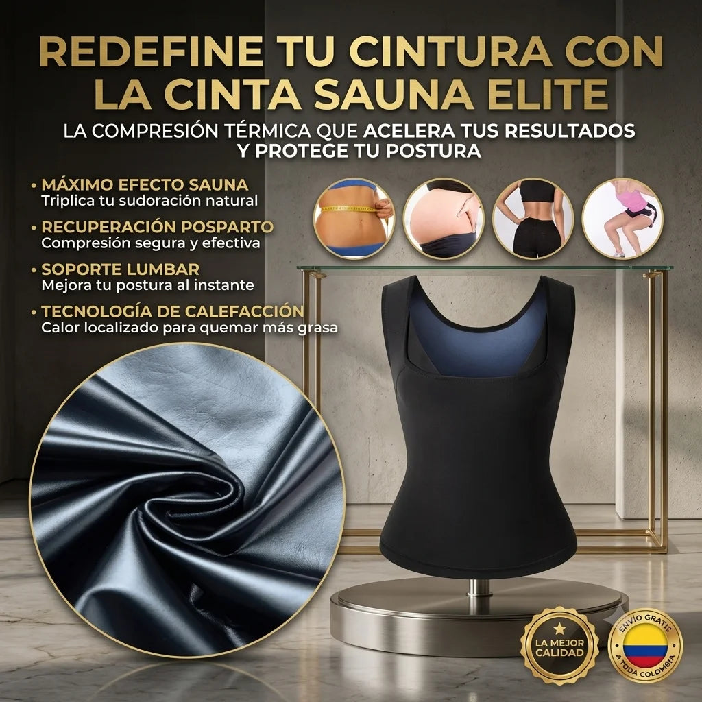 Faja Sauna Chaleco Reductor
