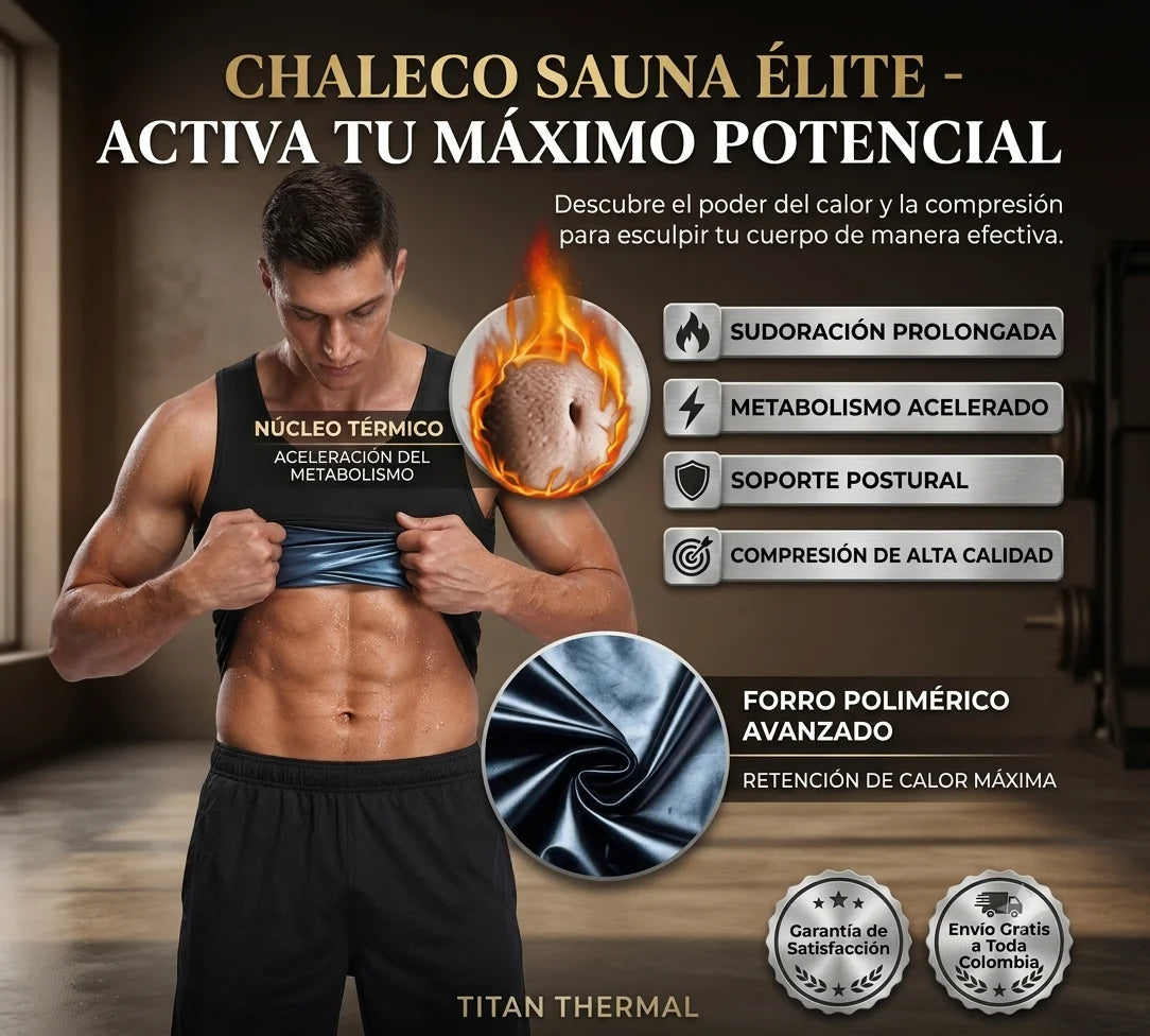 Faja Sauna Chaleco Reductor