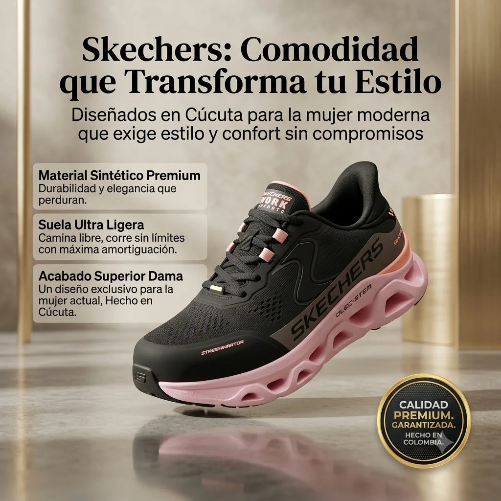 Tenis Ultraligeros Confort Dama - Edición Cúcuta